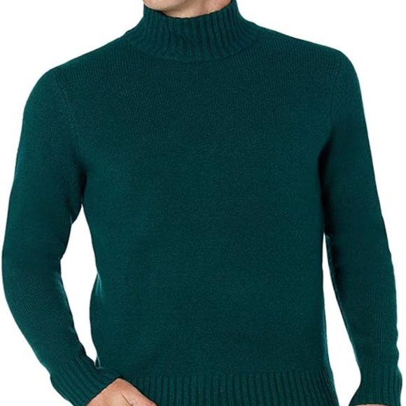 Essentials‎ Men's Long-Sleeve Soft Touch Turtleneck Sweater - Picture 2 of 8